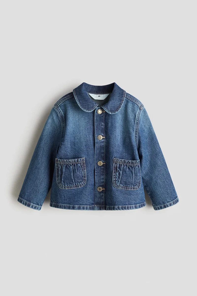 اتش اند ام جاكيت دنيم بقصّة A